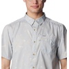 image:imageColumbia Mens Super Slack Tide Camp Shirt Short SleeveCool Grey Trout N About Print
