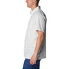 image:imageColumbia Mens Super Slack Tide Camp Shirt Short SleeveCool Grey Tunado Tonal