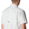 image:imageColumbia Mens Super Slack Tide Camp Shirt Short SleeveCool Grey Tunado Tonal
