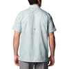 image:imageColumbia Mens Super Slack Tide Camp Shirt Short SleeveCrushed Blue Casted N Blasted