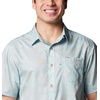 image:imageColumbia Mens Super Slack Tide Camp Shirt Short SleeveCrushed Blue Casted N Blasted