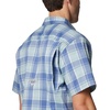 image:imageColumbia Mens Super Slack Tide Camp Shirt Short SleeveCrushed Blue Ombre Check