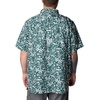 image:imageColumbia Mens Super Slack Tide Camp Shirt Short SleeveDark Ivy Kona Kalikimaka Print