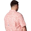 image:imageColumbia Mens Super Slack Tide Camp Shirt Short SleeveFaded Peach Tunado Tonal