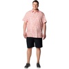 image:imageColumbia Mens Super Slack Tide Camp Shirt Short SleeveFaded Peach Tunado Tonal