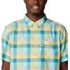 image:imageColumbia Mens Super Slack Tide Camp Shirt Short SleeveGulf Stream Multi Gingham