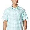 image:imageColumbia Mens Super Slack Tide Camp Shirt Short SleeveGulf Stream Palaka Plaid