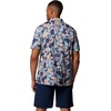 image:imageColumbia Mens Super Slack Tide Camp Shirt Short SleeveLavender Pearl Ikat Palms
