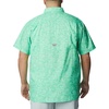 image:imageColumbia Mens Super Slack Tide Camp Shirt Short SleeveLight Jade Merry Mahi Print
