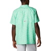 image:imageColumbia Mens Super Slack Tide Camp Shirt Short SleeveLight Jade Merry Mahi Print