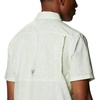 image:imageColumbia Mens Super Slack Tide Camp Shirt Short SleeveLight Lime Kona Print