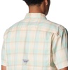 image:imageColumbia Mens Super Slack Tide Camp Shirt Short SleeveNew Mint Ombre Check