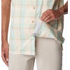 image:imageColumbia Mens Super Slack Tide Camp Shirt Short SleeveNew Mint Ombre Check