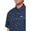 image:imageColumbia Mens Super Slack Tide Camp Shirt Short SleeveNocturnal Deep Divers