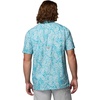image:imageColumbia Mens Super Slack Tide Camp Shirt Short SleeveOcean Teal Leoleaves