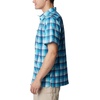 image:imageColumbia Mens Super Slack Tide Camp Shirt Short SleevePool Mid Gingham