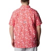image:imageColumbia Mens Super Slack Tide Camp Shirt Short SleeveRed Hibiscus Kona Print