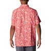 image:imageColumbia Mens Super Slack Tide Camp Shirt Short SleeveRed Hibiscus Kona Print