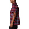 image:imageColumbia Mens Super Slack Tide Camp Shirt Short SleeveRed Jasper Multi Gingham