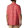 image:imageColumbia Mens Super Slack Tide Camp Shirt Short SleeveRed Spark Merry Mahi Print