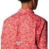 image:imageColumbia Mens Super Slack Tide Camp Shirt Short SleeveRed Spark Merry Mahi Print