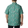 image:imageColumbia Mens Super Slack Tide Camp Shirt Short SleeveSafari Fishfinder Print