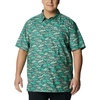 image:imageColumbia Mens Super Slack Tide Camp Shirt Short SleeveSafari Fishfinder Print