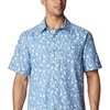 image:imageColumbia Mens Super Slack Tide Camp Shirt Short SleeveSkyler Marlin Palms Print