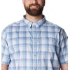 image:imageColumbia Mens Super Slack Tide Camp Shirt Short SleeveSoft Violet Mid Gingham