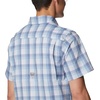 image:imageColumbia Mens Super Slack Tide Camp Shirt Short SleeveSoft Violet Mid Gingham