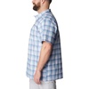 image:imageColumbia Mens Super Slack Tide Camp Shirt Short SleeveSoft Violet Mid Gingham