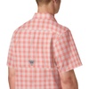 image:imageColumbia Mens Super Slack Tide Camp Shirt Short SleeveSorbet Palaka Plaid