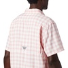 image:imageColumbia Mens Super Slack Tide Camp Shirt Short SleeveSorbet Palaka Plaid