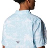 image:imageColumbia Mens Super Slack Tide Camp Shirt Short SleeveSpring Blue Hula Fish Print