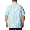 image:imageColumbia Mens Super Slack Tide Camp Shirt Short SleeveSpring Blue Hula Fish Print