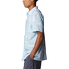 image:imageColumbia Mens Super Slack Tide Camp Shirt Short SleeveSpring Blue Hula Fish Print