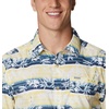 image:imageColumbia Mens Super Slack Tide Camp Shirt Short SleeveSun Glow Ombre Fish Stripe