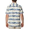 image:imageColumbia Mens Super Slack Tide Camp Shirt Short SleeveSun Glow Ombre Fish Stripe