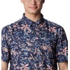 image:imageColumbia Mens Super Slack Tide Camp Shirt Short SleeveTranquil Teal Kona Kraze Print