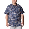 image:imageColumbia Mens Super Slack Tide Camp Shirt Short SleeveTranquil Teal Kona Kraze Print