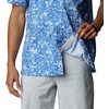 image:imageColumbia Mens Super Slack Tide Camp Shirt Short SleeveVivid Blue Kona Print
