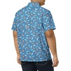 image:imageColumbia Mens Super Slack Tide Camp Shirt Short SleeveVivid Blue Tribal Fish Print