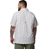 image:imageColumbia Mens Super Slack Tide Camp Shirt Short SleeveWhite Bluefin Pride