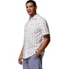 image:imageColumbia Mens Super Slack Tide Camp Shirt Short SleeveWhite Bluefin Pride