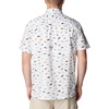 image:imageColumbia Mens Super Slack Tide Camp Shirt Short SleeveWhite Stars N Stripes