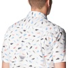 image:imageColumbia Mens Super Slack Tide Camp Shirt Short SleeveWhite Stars N Stripes