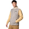 image:imageColumbia Mens Sweater Weather Vest IIDark Stone HeatherAncient Fossil