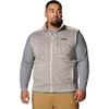 image:imageColumbia Mens Sweater Weather Vest IIDark Stone HeatherAncient Fossil