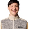 image:imageColumbia Mens Sweater Weather Vest IIDark Stone HeatherAncient Fossil