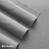 image:imageColumbia Omni Freeze Super Soft Breathable MoistureWicking Cooling Sateen Flat Sheet Fitted Sheet and Pillow Case Set Luxury 4 Piece Columbia Greay King Bedsheets SetColumbia Grey